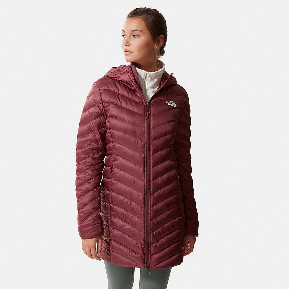 The North Face Trevail Γυναικεια Πανωφόρια - Κοκκινα (ZBFU35120)